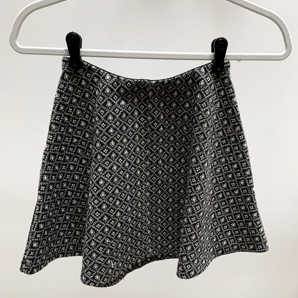 Girls Zara Metallic skater skirt